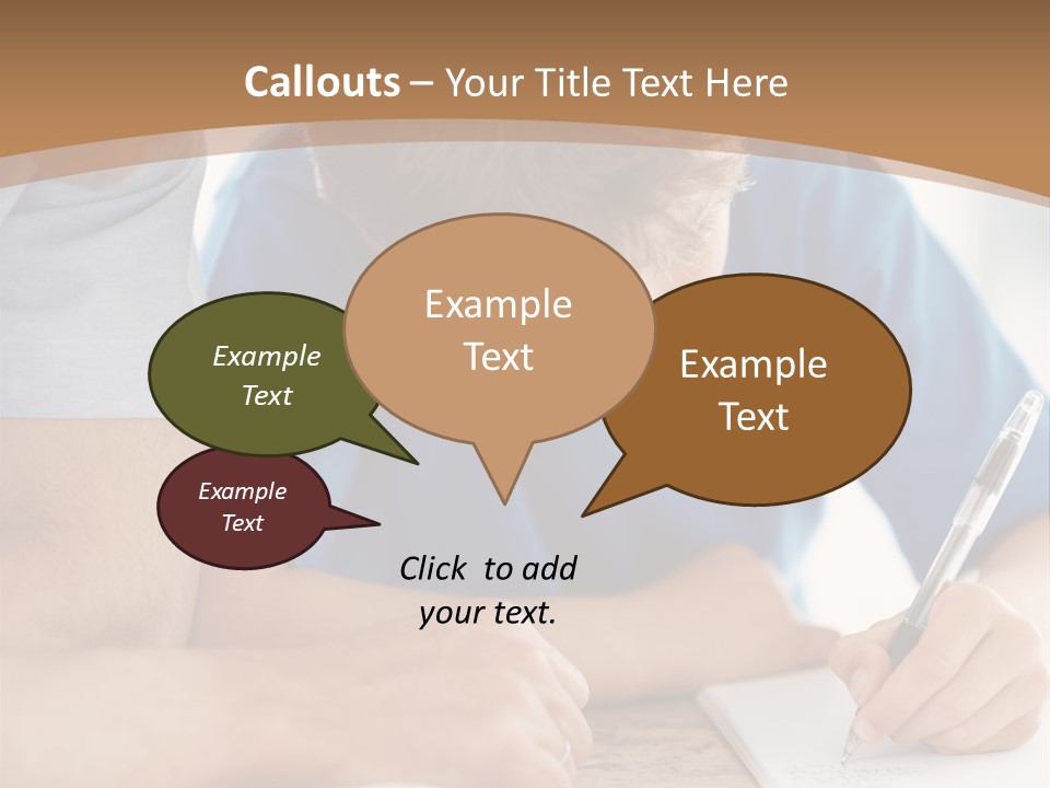 Thoughts Perfection Third PowerPoint Template