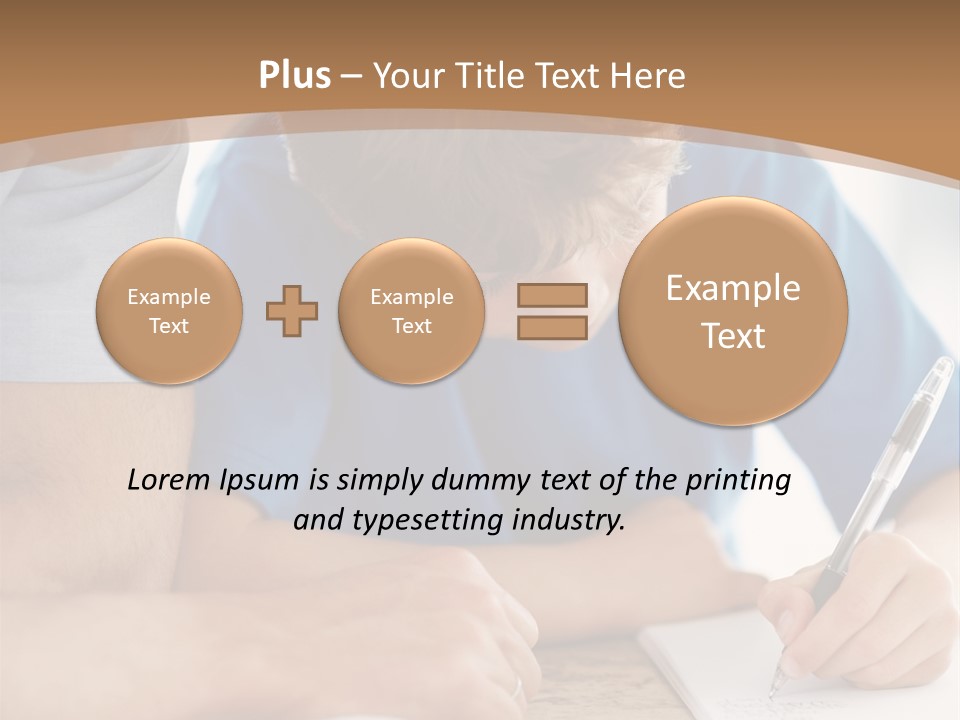 Thoughts Perfection Third PowerPoint Template