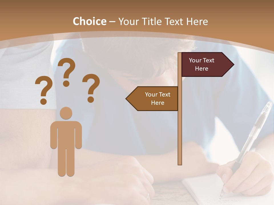 Thoughts Perfection Third PowerPoint Template
