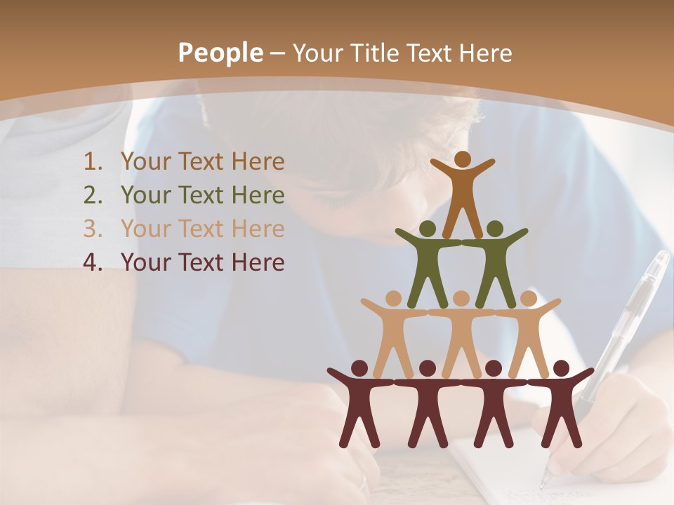 Thoughts Perfection Third PowerPoint Template