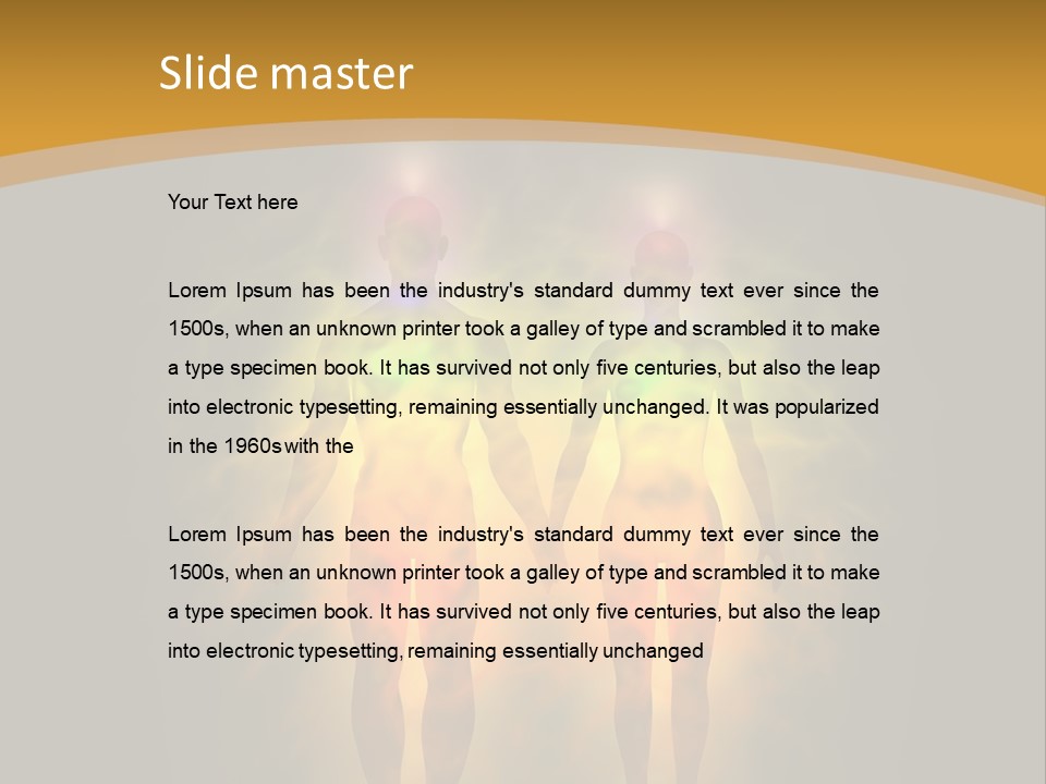 Thoughts Perfection Third PowerPoint Template