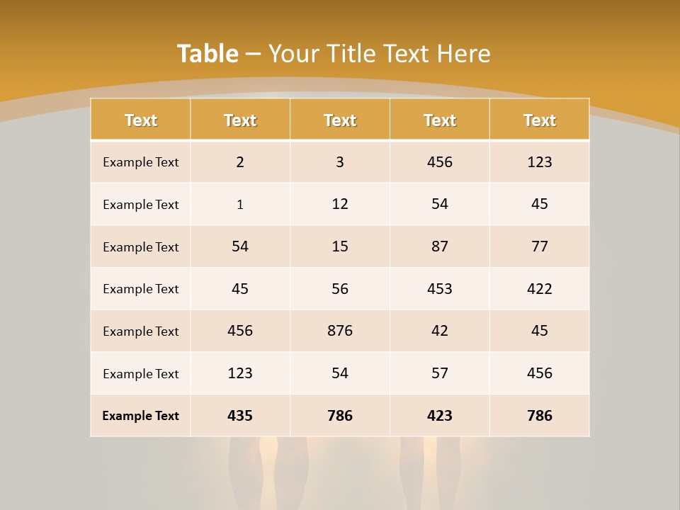 Thoughts Perfection Third PowerPoint Template