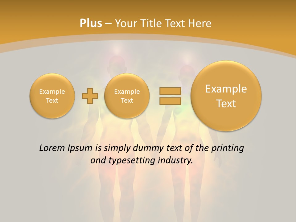 Thoughts Perfection Third PowerPoint Template