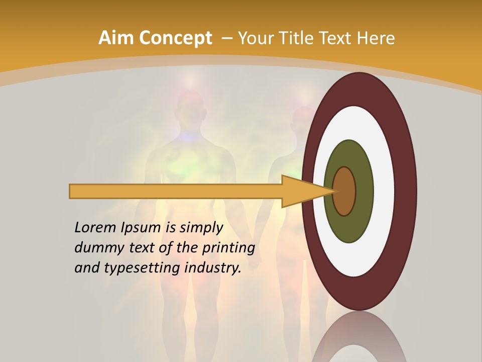 Thoughts Perfection Third PowerPoint Template