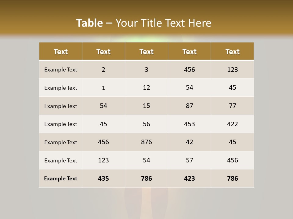 A Man With A Rainbow Light In His Body PowerPoint Template