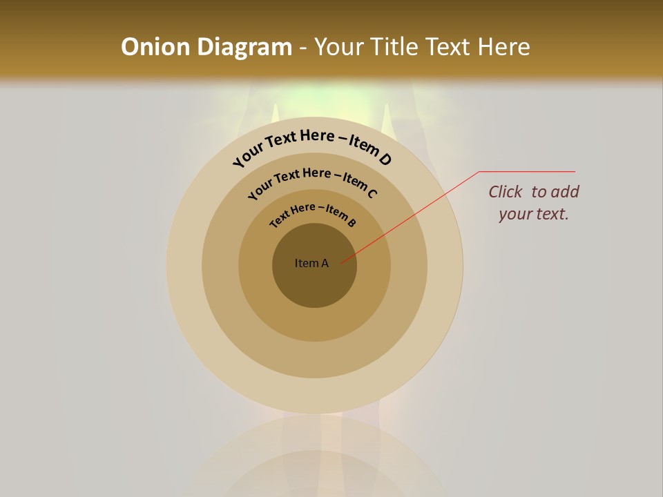 A Man With A Rainbow Light In His Body PowerPoint Template