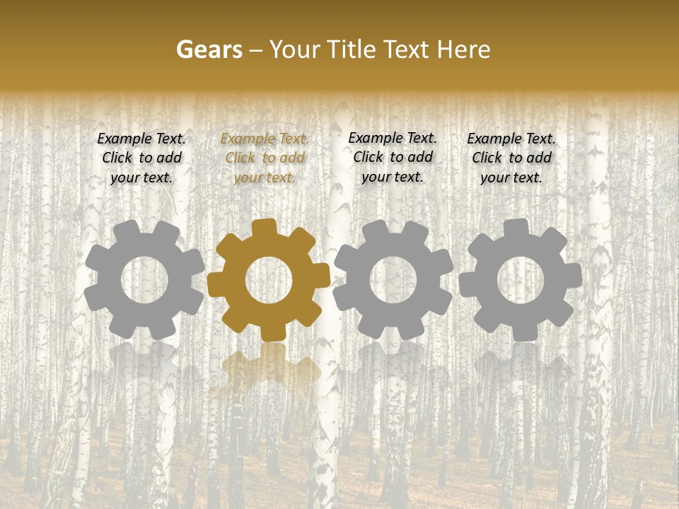 Bark Still Wildlife PowerPoint Template