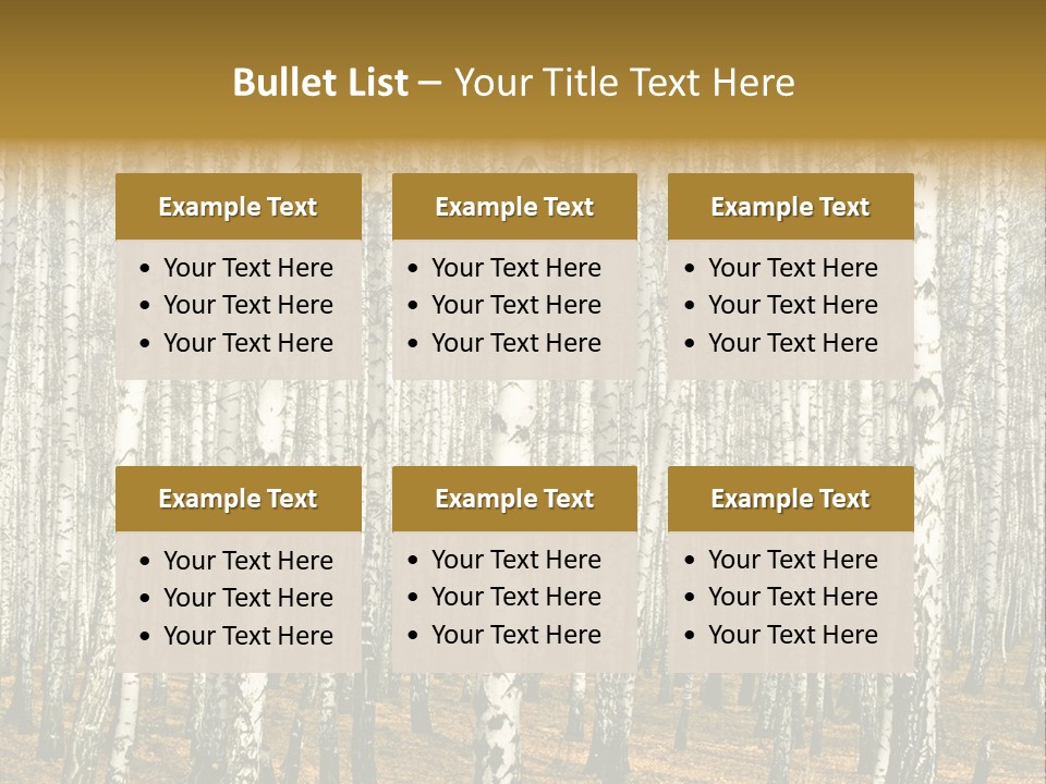 Bark Still Wildlife PowerPoint Template