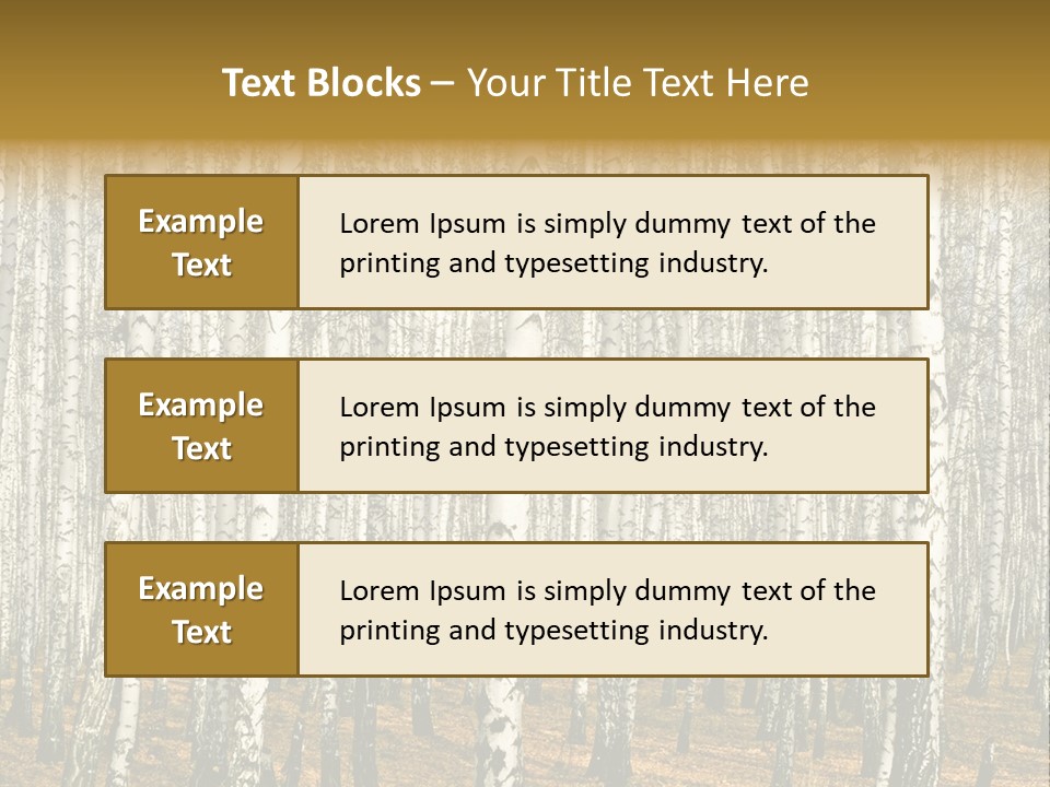 Bark Still Wildlife PowerPoint Template