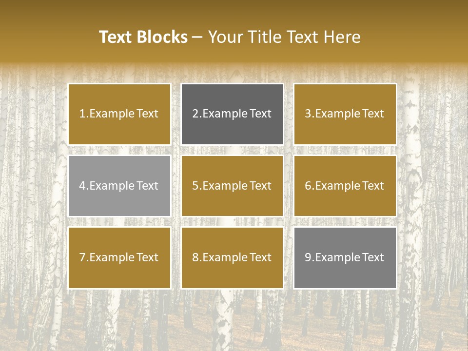 Bark Still Wildlife PowerPoint Template