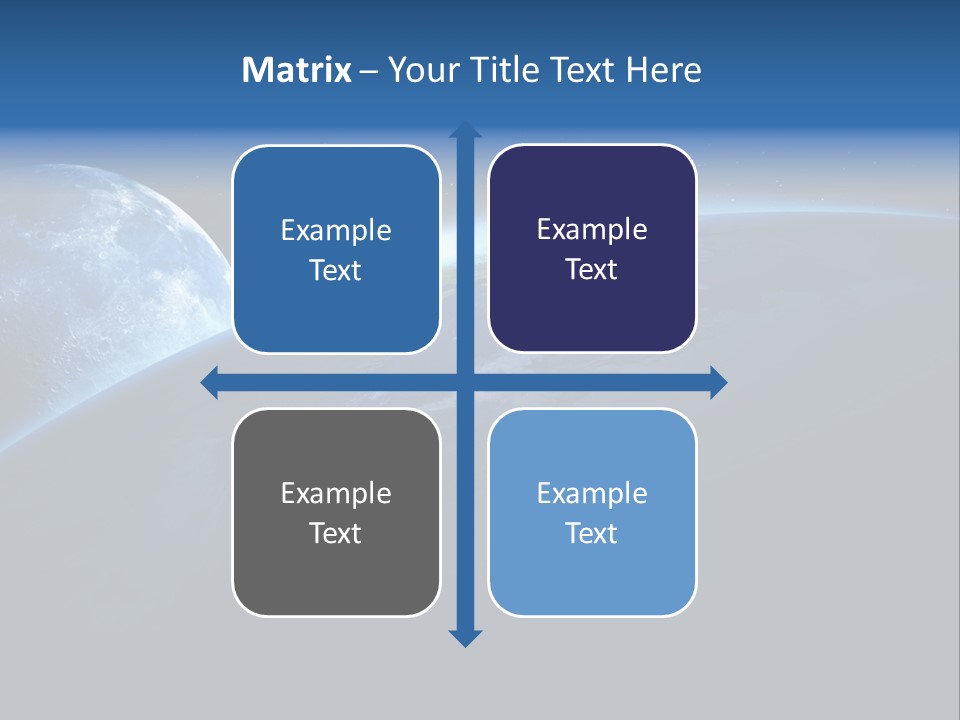Stars Black Science PowerPoint Template