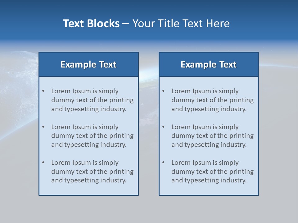 Stars Black Science PowerPoint Template