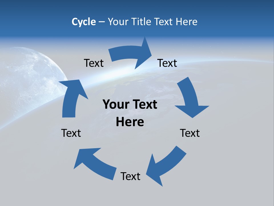Stars Black Science PowerPoint Template