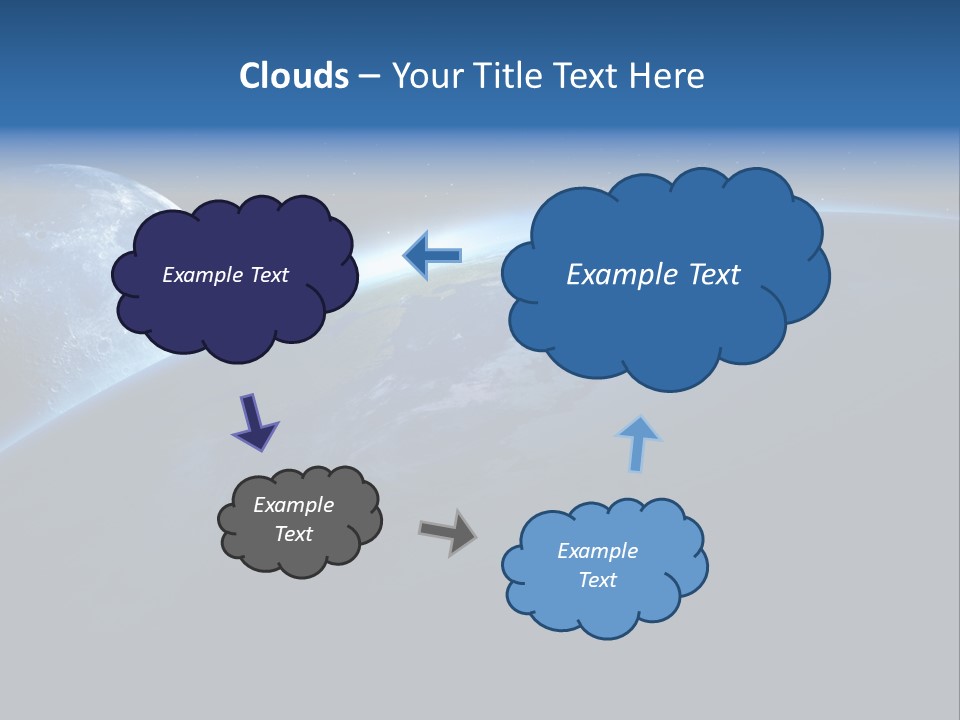 Stars Black Science PowerPoint Template