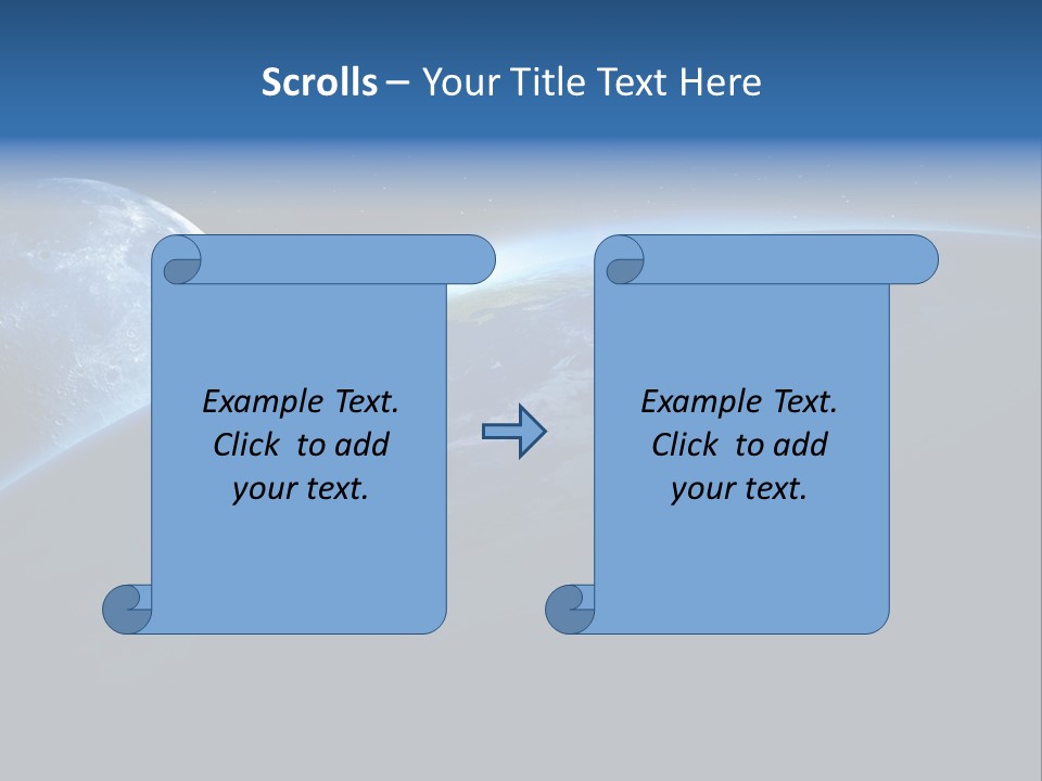 Stars Black Science PowerPoint Template