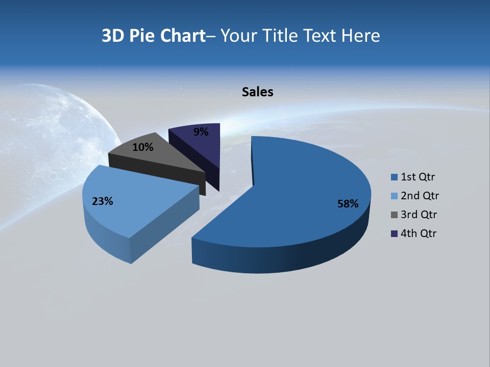 Stars Black Science PowerPoint Template
