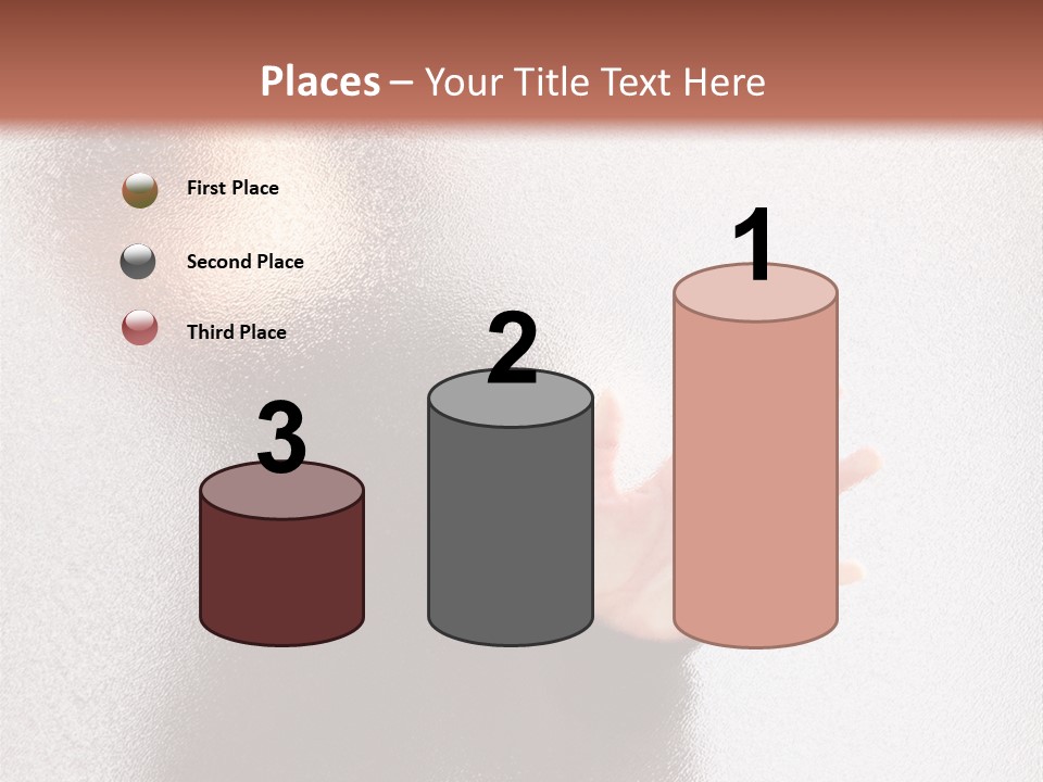 Sorrowful Stress Female PowerPoint Template