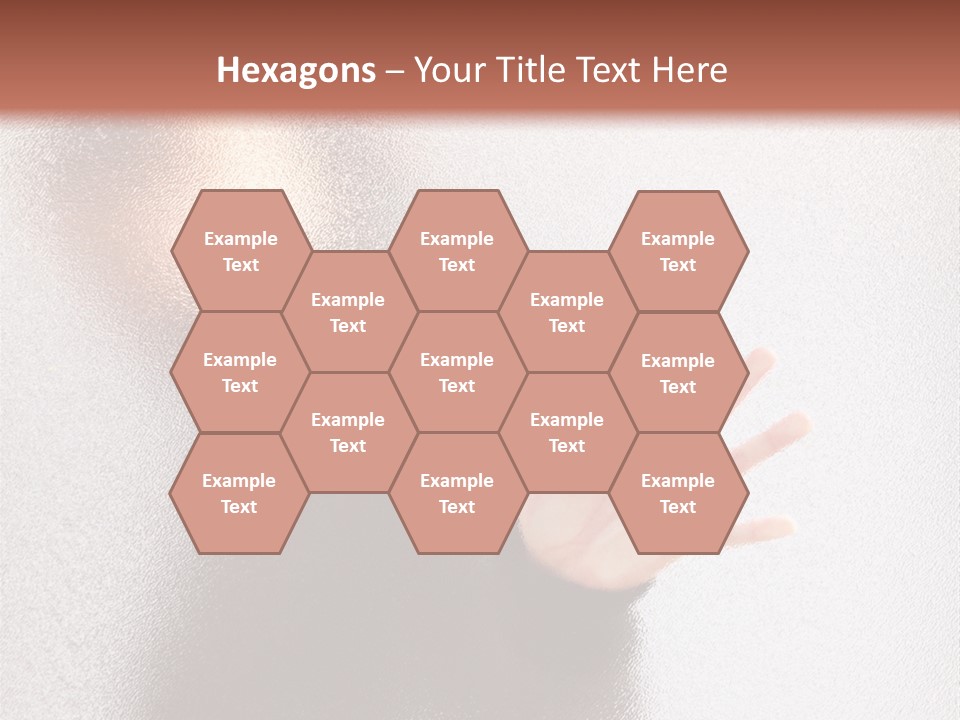 Sorrowful Stress Female PowerPoint Template