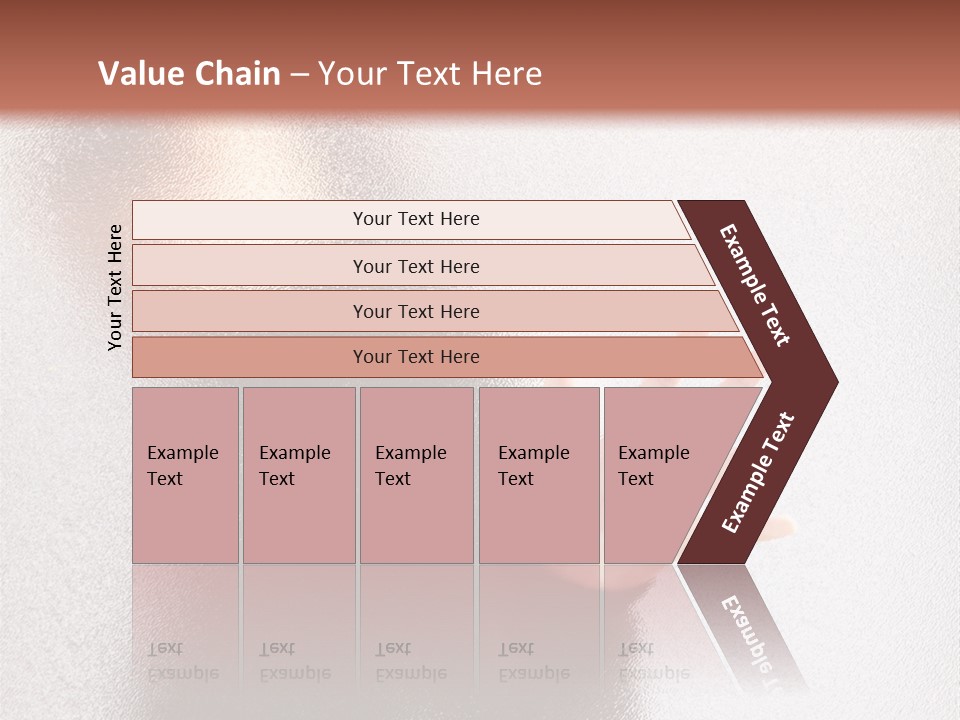 Sorrowful Stress Female PowerPoint Template