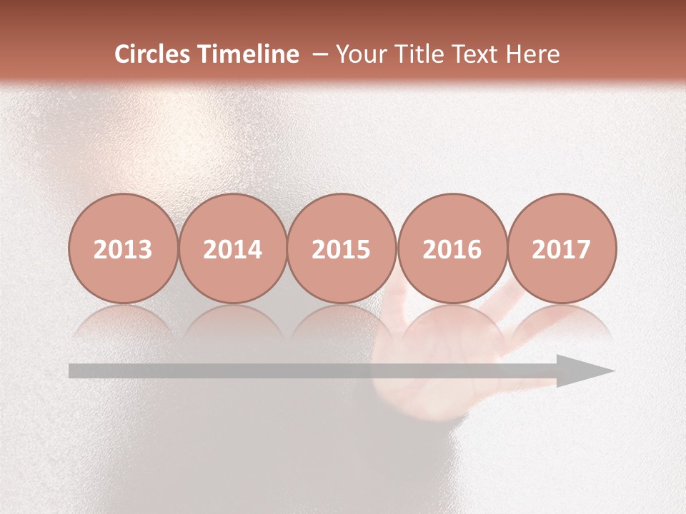 Sorrowful Stress Female PowerPoint Template