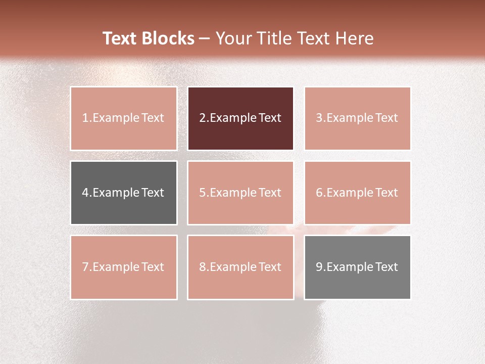 Sorrowful Stress Female PowerPoint Template