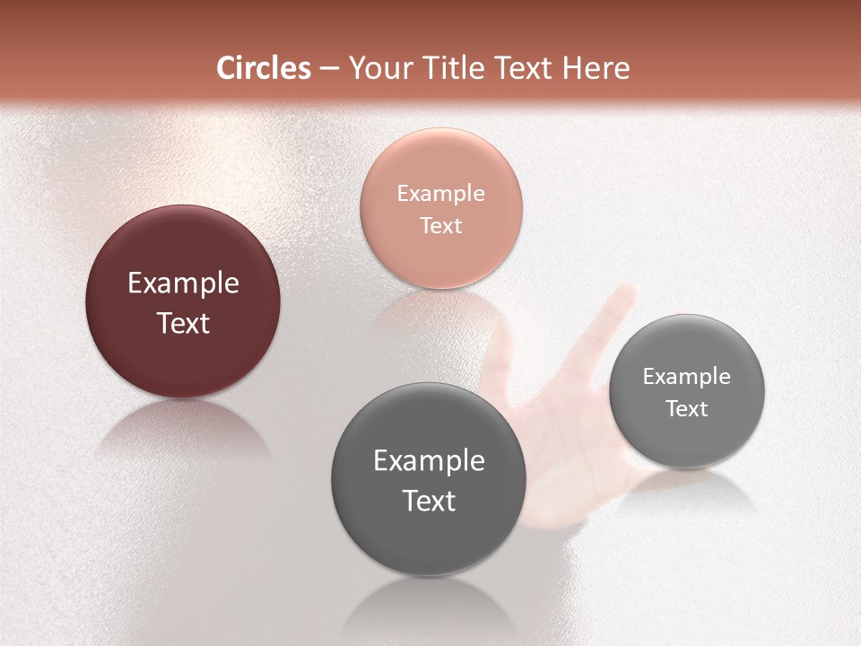 Sorrowful Stress Female PowerPoint Template