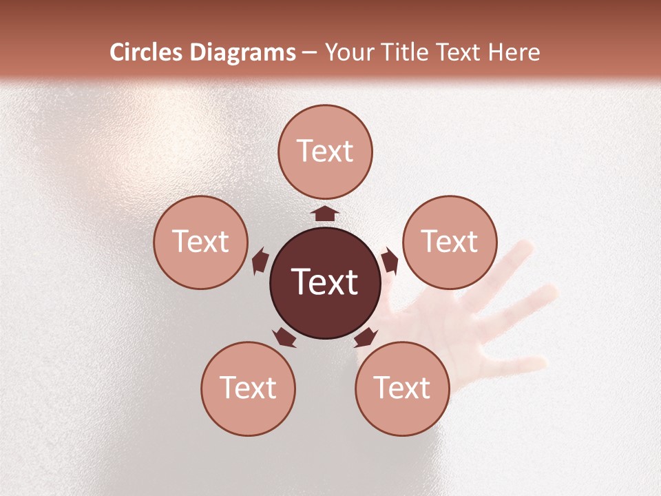 Sorrowful Stress Female PowerPoint Template