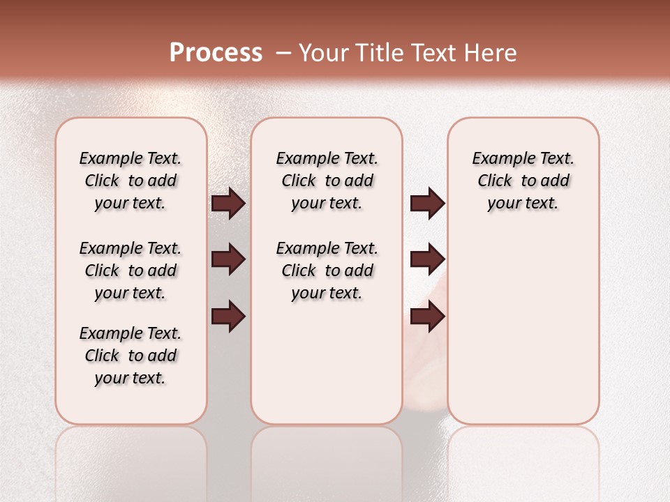 Sorrowful Stress Female PowerPoint Template