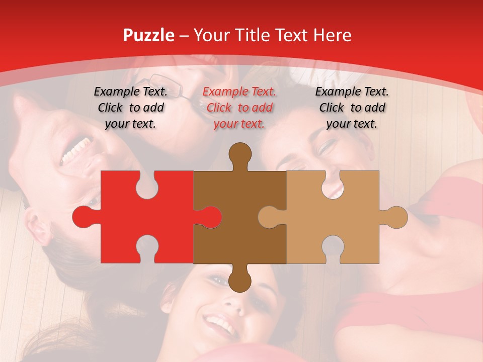 A Group Of People Holding Colorful Balls In A Circle PowerPoint Template