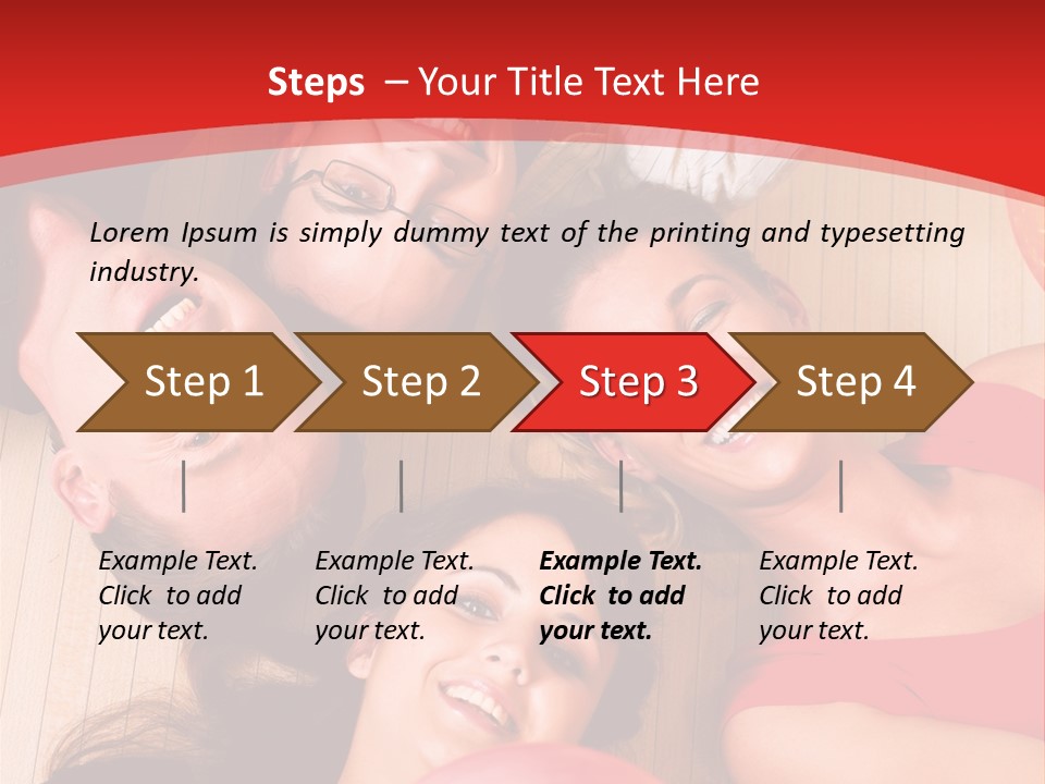A Group Of People Holding Colorful Balls In A Circle PowerPoint Template