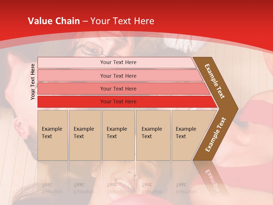 A Group Of People Holding Colorful Balls In A Circle PowerPoint Template