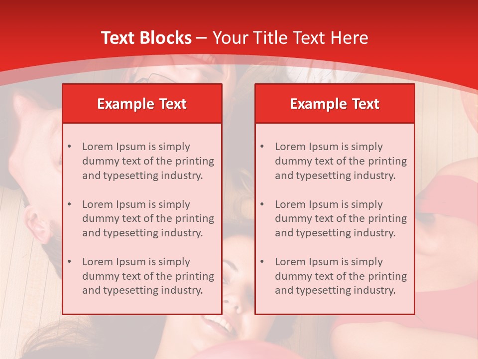 A Group Of People Holding Colorful Balls In A Circle PowerPoint Template