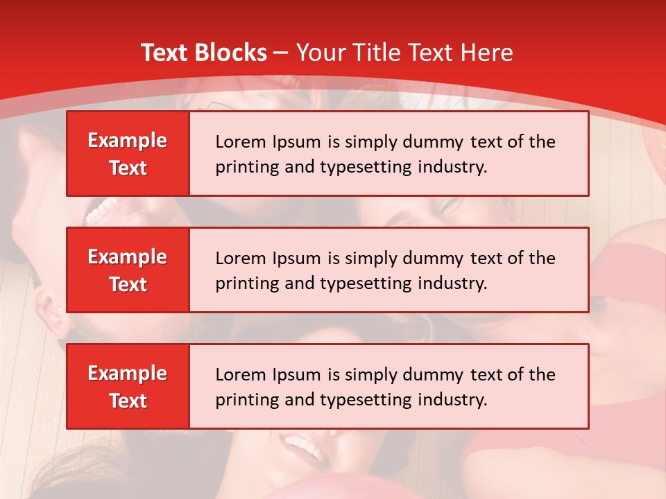 A Group Of People Holding Colorful Balls In A Circle PowerPoint Template