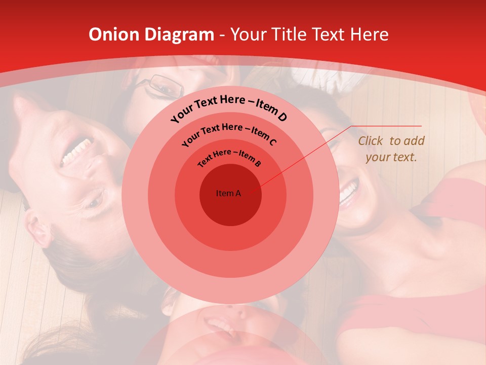 A Group Of People Holding Colorful Balls In A Circle PowerPoint Template