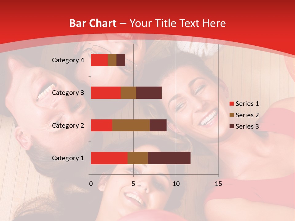 A Group Of People Holding Colorful Balls In A Circle PowerPoint Template