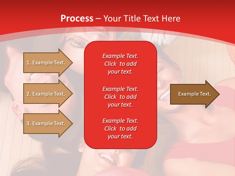 A Group Of People Holding Colorful Balls In A Circle PowerPoint Template