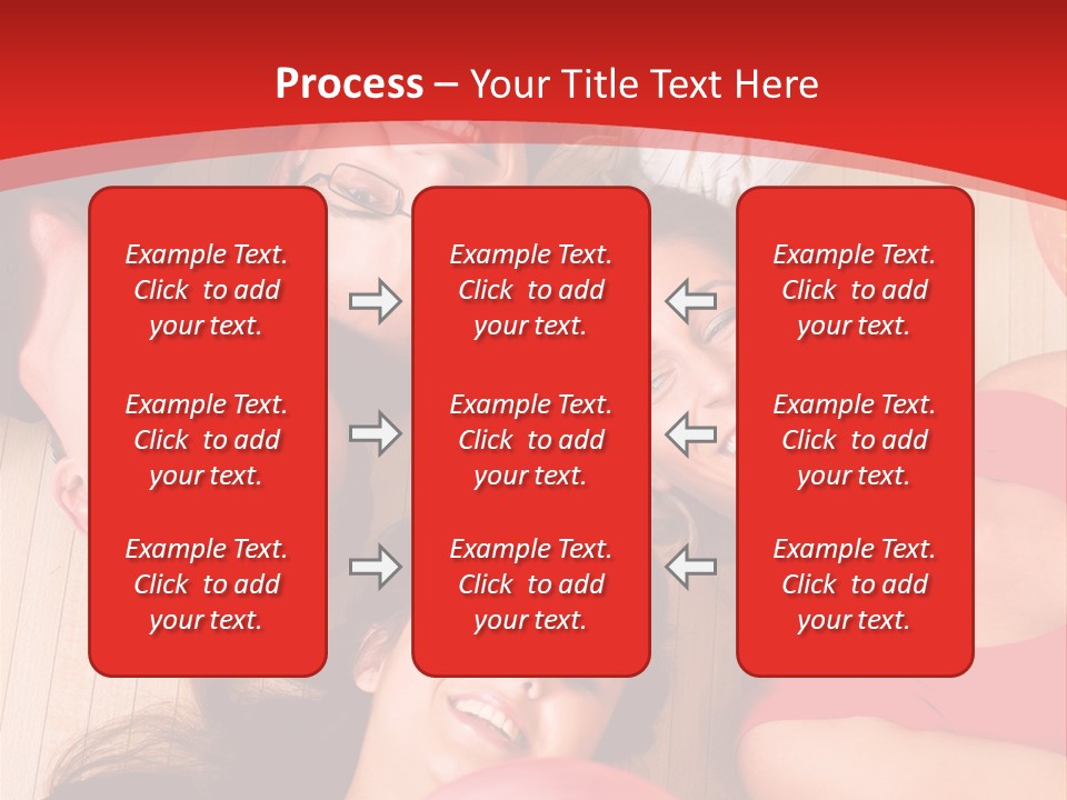 A Group Of People Holding Colorful Balls In A Circle PowerPoint Template