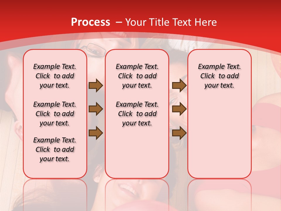 A Group Of People Holding Colorful Balls In A Circle PowerPoint Template