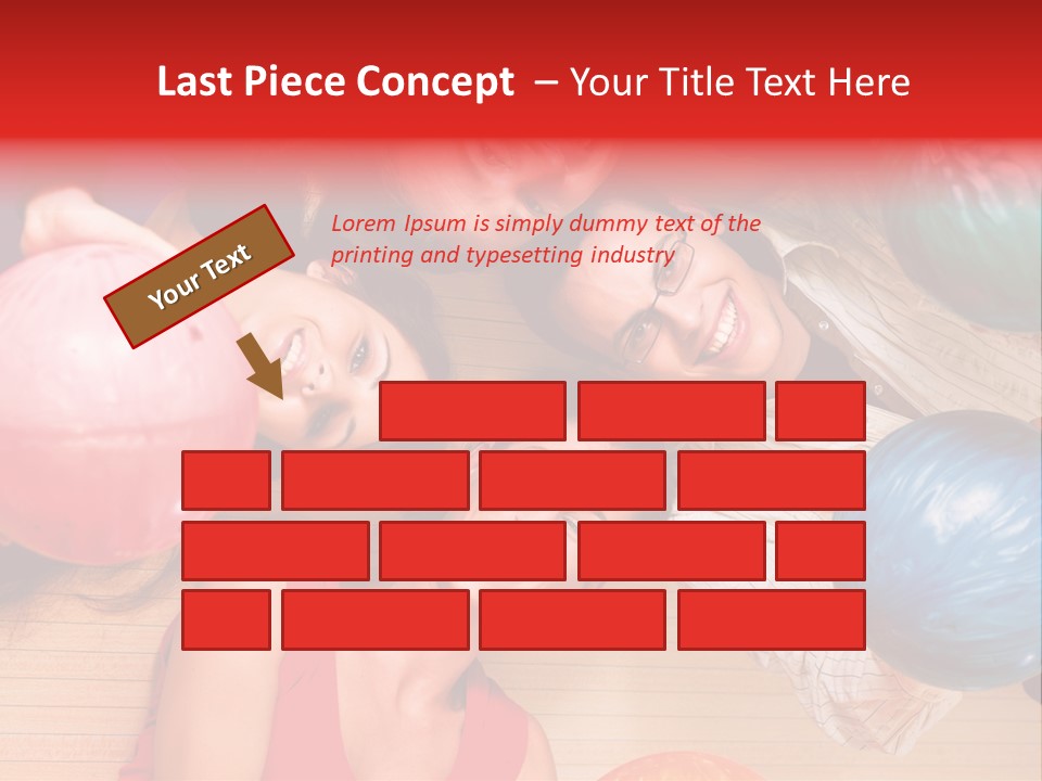 Residential Decoration Island PowerPoint Template