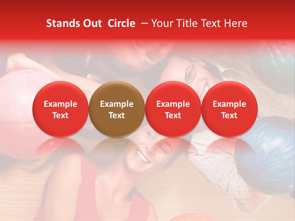 Residential Decoration Island PowerPoint Template