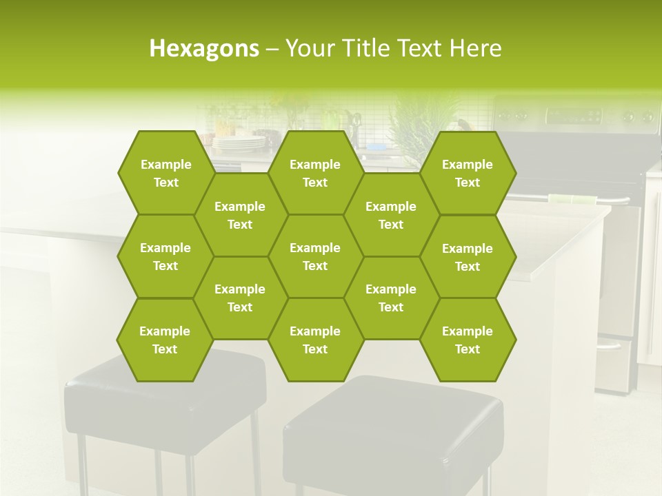 Residential Decoration Island PowerPoint Template