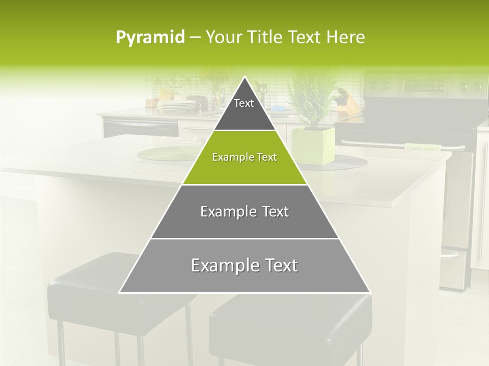 Residential Decoration Island PowerPoint Template