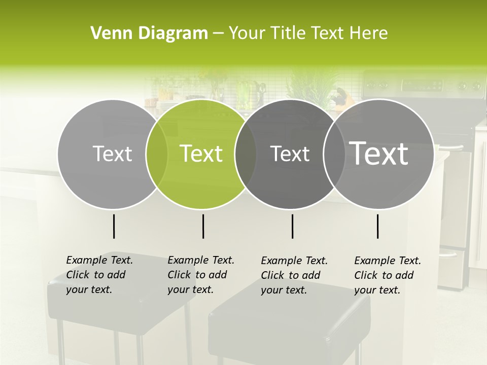 Residential Decoration Island PowerPoint Template