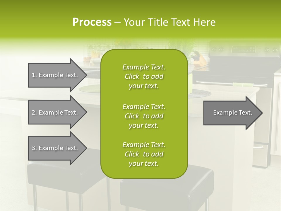 Residential Decoration Island PowerPoint Template