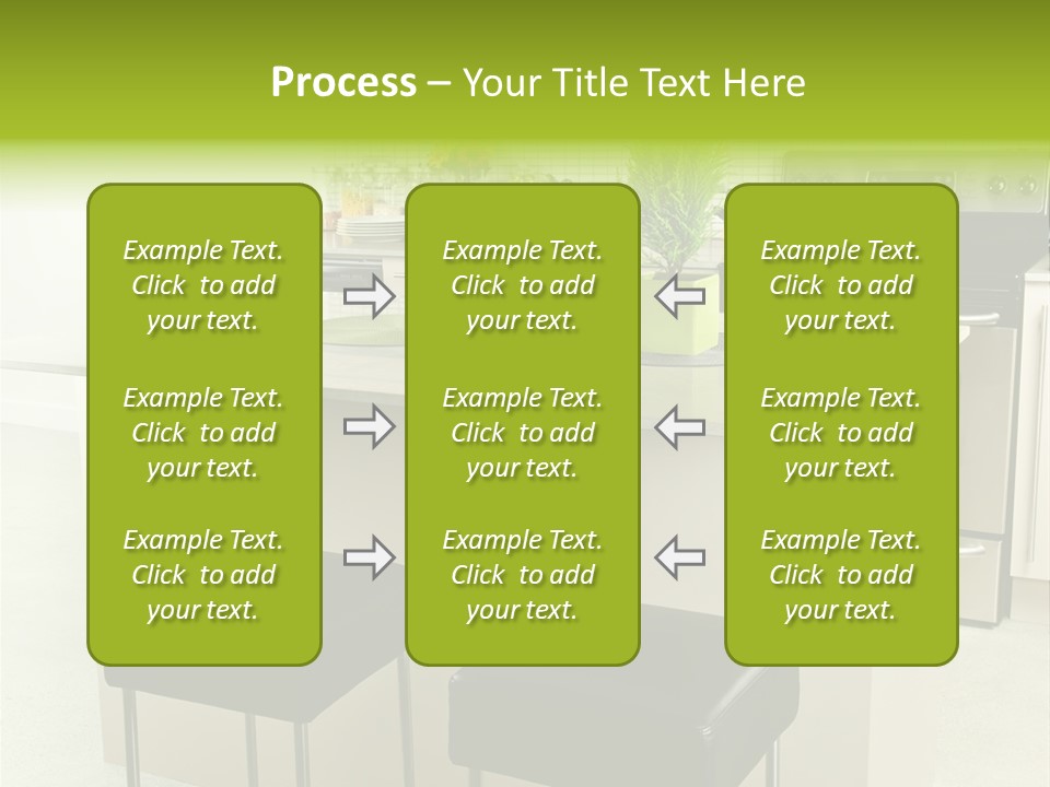 Residential Decoration Island PowerPoint Template