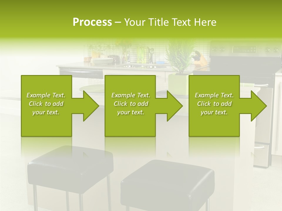 Residential Decoration Island PowerPoint Template