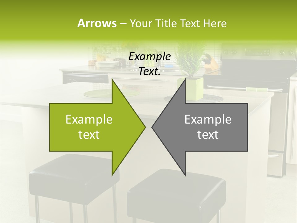 Residential Decoration Island PowerPoint Template