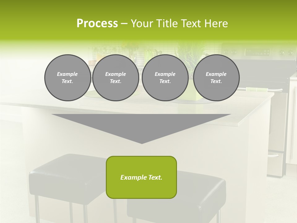 Residential Decoration Island PowerPoint Template