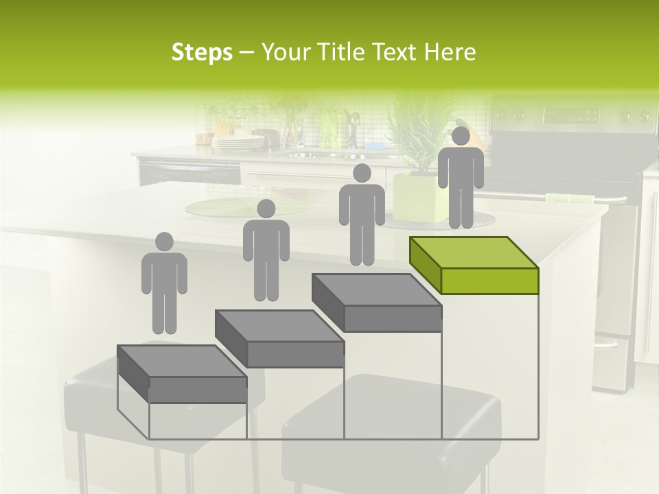 Residential Decoration Island PowerPoint Template