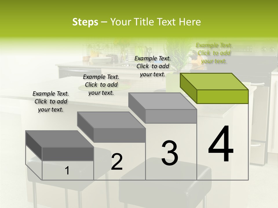 Residential Decoration Island PowerPoint Template